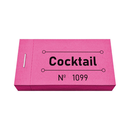 Carnet de tickets cocktail - 50 tickets