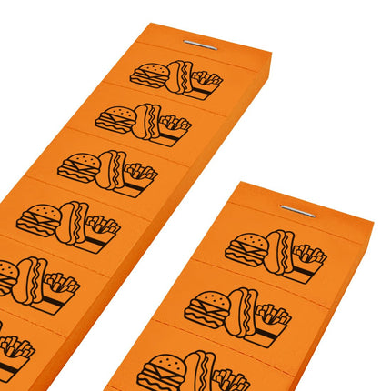 Carnet de tickets repas sur bande - 1000 tickets