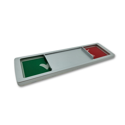 Plaque de porte Coche-Croix - 178 x 50 mm