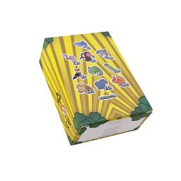 Jeu à gratter avec figures d'animaux