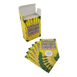 Jeu à gratter avec figures d'animaux