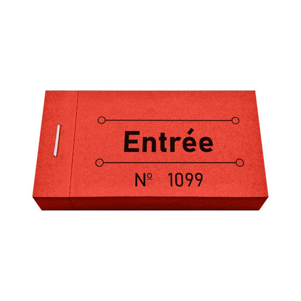Carnet de tickets entrée - 50 tickets