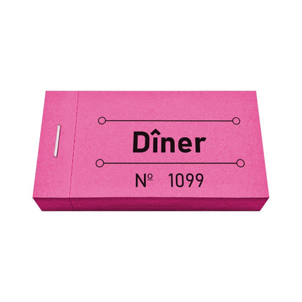 Carnet de tickets dîner - 50 tickets