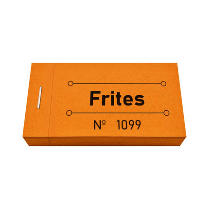 Carnet de tickets frites - 50 tickets