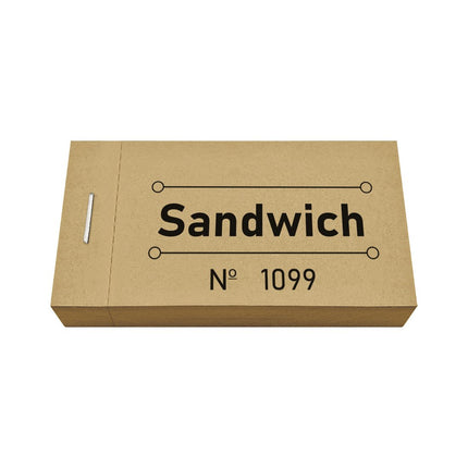 Carnet de tickets sandwich - 50 tickets