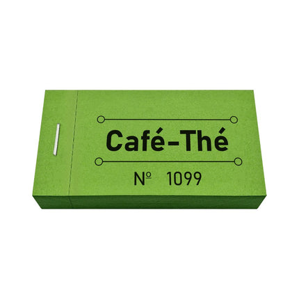 Carnet de tickets café-thé - 50 tickets