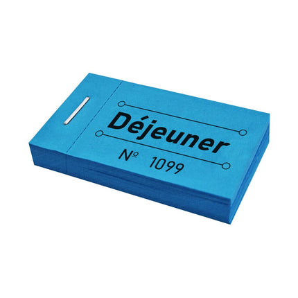 Carnet de tickets déjeuner - 50 tickets