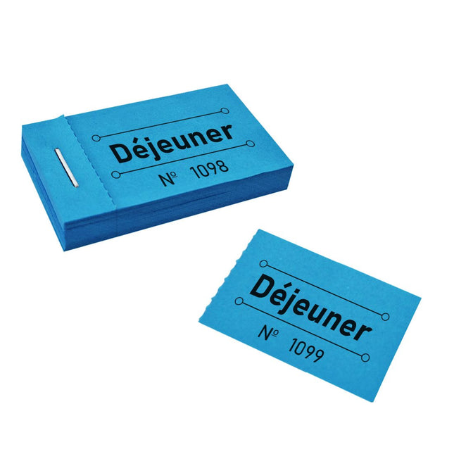Carnet de tickets déjeuner - 50 tickets