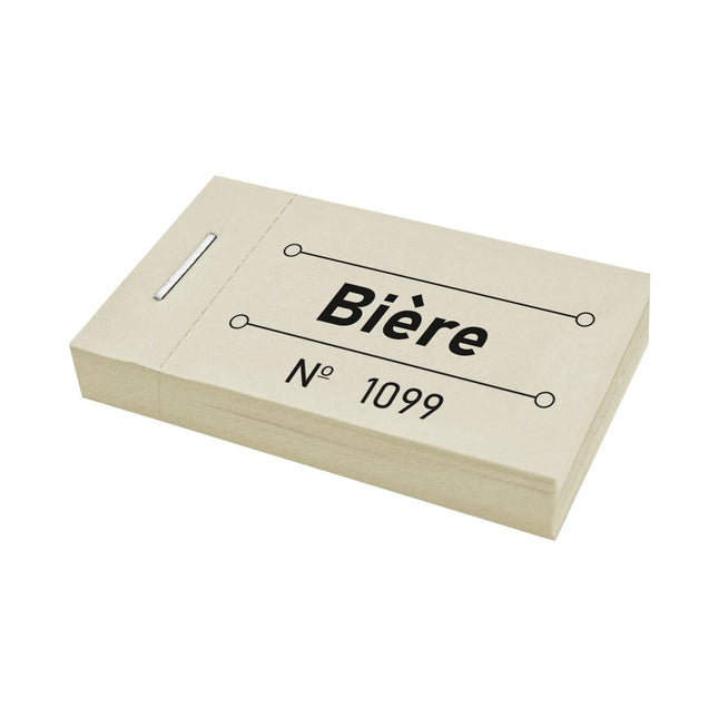 Carnet de tickets bière - 50 tickets