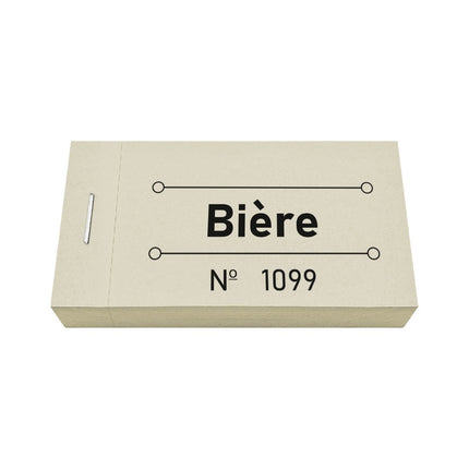 Carnet de tickets bière - 50 tickets