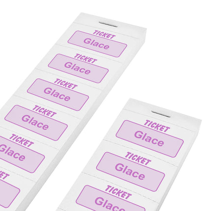 Carnet de tickets glace - 1000 tickets