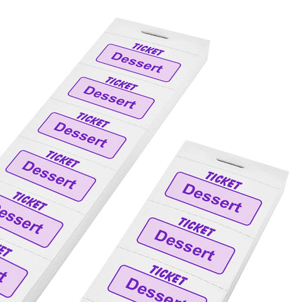 Carnet de tickets dessert - 1000 tickets