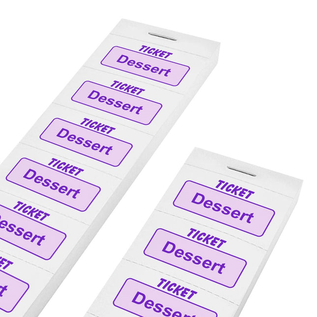 Carnet de tickets dessert - 1000 tickets