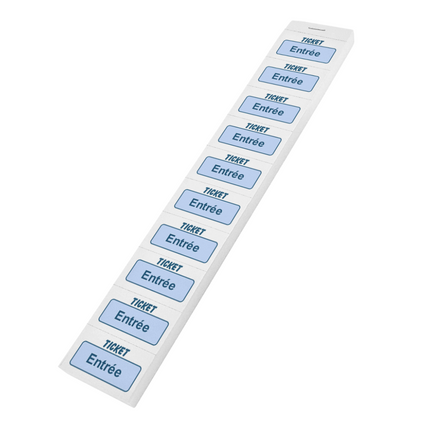 Carnet de tickets entrée - 1000 tickets