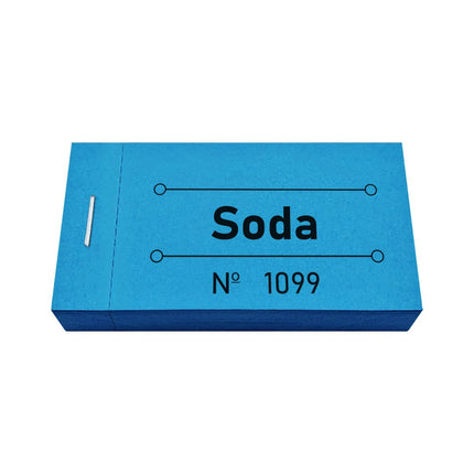 Carnet de tickets soda - 50 tickets