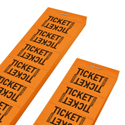 Carnet de tickets boisson avec texte - 1000 tickets