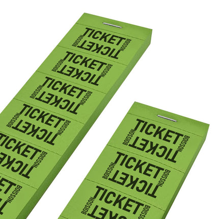 Carnet de tickets boisson avec texte - 1000 tickets
