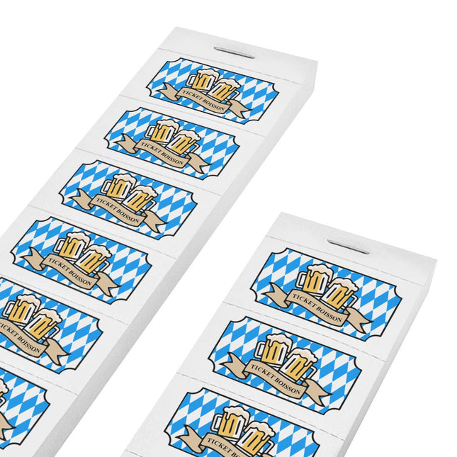 Carnet de tickets boisson fête de la bière - 1000 tickets