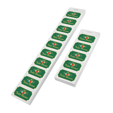 Carnet de tickets boisson fêtes de fin d'année - 1000 tickets