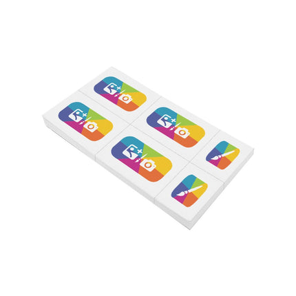 Carnet de tickets à personnaliser en couleur - 6 consommations - 200 carnet de tickets