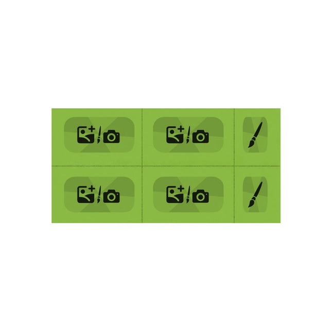 Carnet de tickets à personnaliser - 6 consommations - 200 carnet de tickets