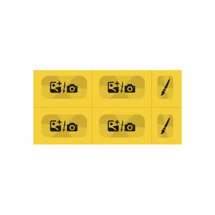 Carnet de tickets à personnaliser - 6 consommations - 200 carnet de tickets