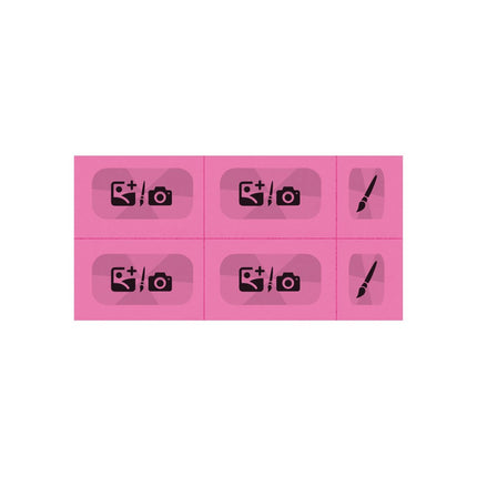 Carnet de tickets à personnaliser - 6 consommations - 200 carnet de tickets