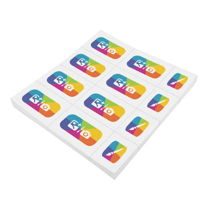 Carnet de tickets à personnaliser en couleur - 12 consommations - 200 carnet de tickets