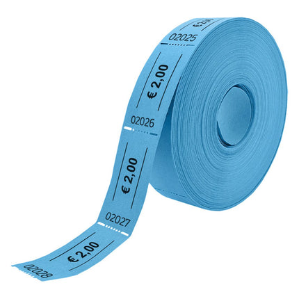 Tickets buvette avec 2,00 € sur rouleau - 1000 tickets