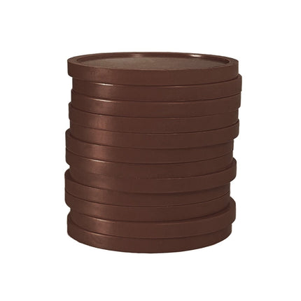 Jeton Marron Ø29 mm - 100 pièces