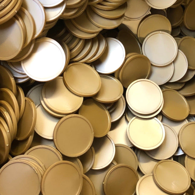 Jeton Or Ø29 mm - 100 pièces