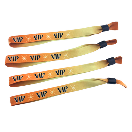 Bracelets en tissu VIP - 100 bracelets
