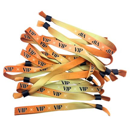 Bracelets en tissu VIP - 100 bracelets