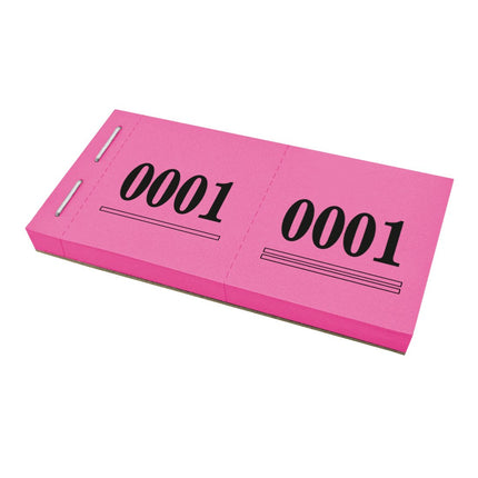 Carnet de tickets vestiaire numérotés - 1000 tickets