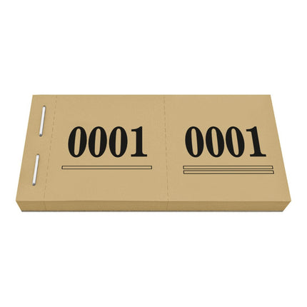 Bloc vendeur numéroté Goody - carnet de 1000 tickets