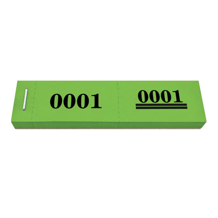 Mini bloc vendeur numéroté - carnet de 1000 tickets