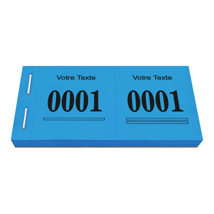 Bloc vendeur tombola Safe - avec propre texte - 1000 tickets