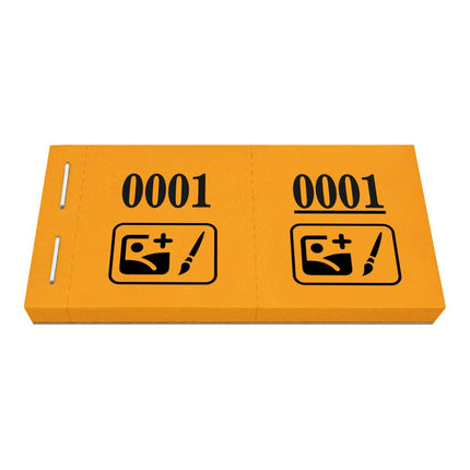 Bloc vendeur avec propre design - 1000 tickets