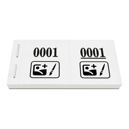 Bloc vendeur avec propre design - 1000 tickets