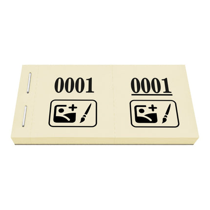 Bloc vendeur avec propre design - 1000 tickets