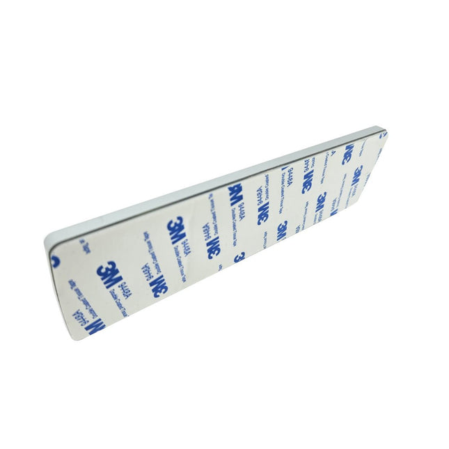 Plaque de porte coulissante à personnaliser - 3 cases - 178 x 50 mm