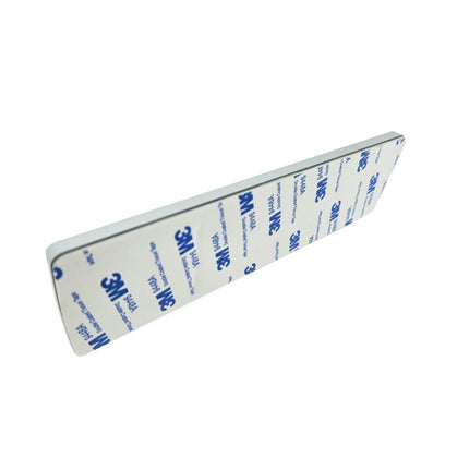 Plaque de porte coulissante à personnaliser - 3 cases - 178 x 50 mm