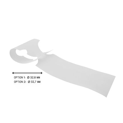 Étiquettes à boucle Giant personnalisées - 381 x 75 mm - 100 étiquettes