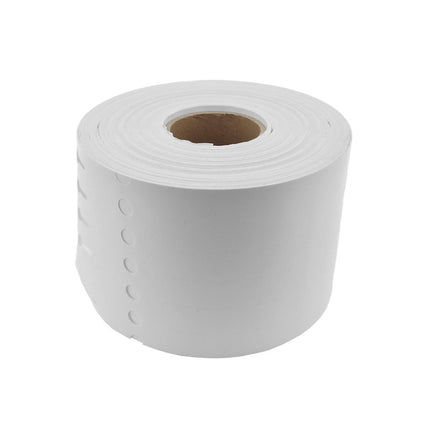 Étiquettes à boucle blanches - 200 x 17 mm - pour imprimante transfert thermique - 3000 étiquettes sur rouleau