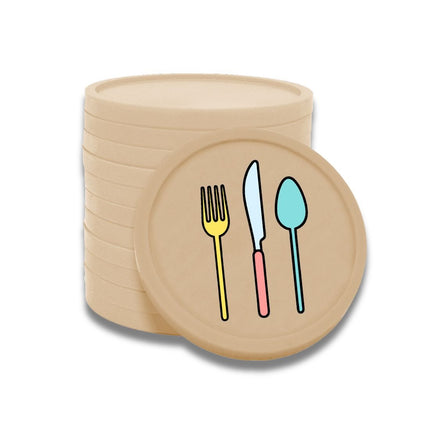 Jetons pour buvette couverts Ø29 mm - 100 pièces