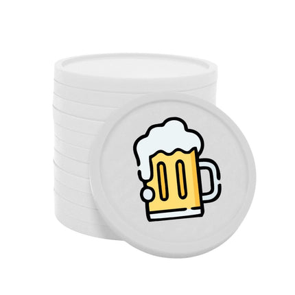 Jetons pour buvette chope de bière Ø29 mm - 100 pièces