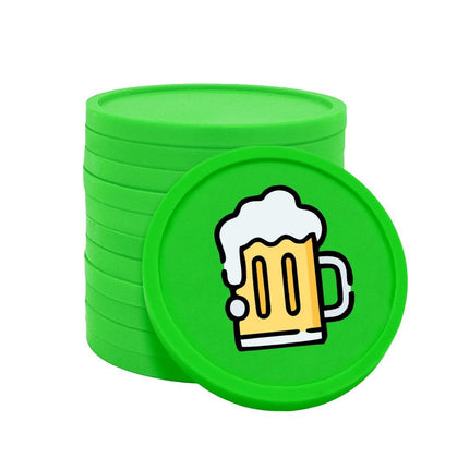 Jetons pour buvette chope de bière Ø29 mm - 100 pièces
