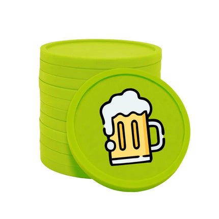 Jetons pour buvette chope de bière Ø29 mm - 100 pièces