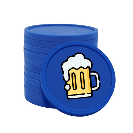 Jetons pour buvette chope de bière Ø29 mm - 100 pièces