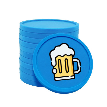 Jetons pour buvette chope de bière Ø29 mm - 100 pièces